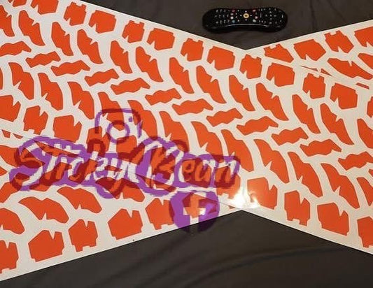 Tyre Tread Decals Pair