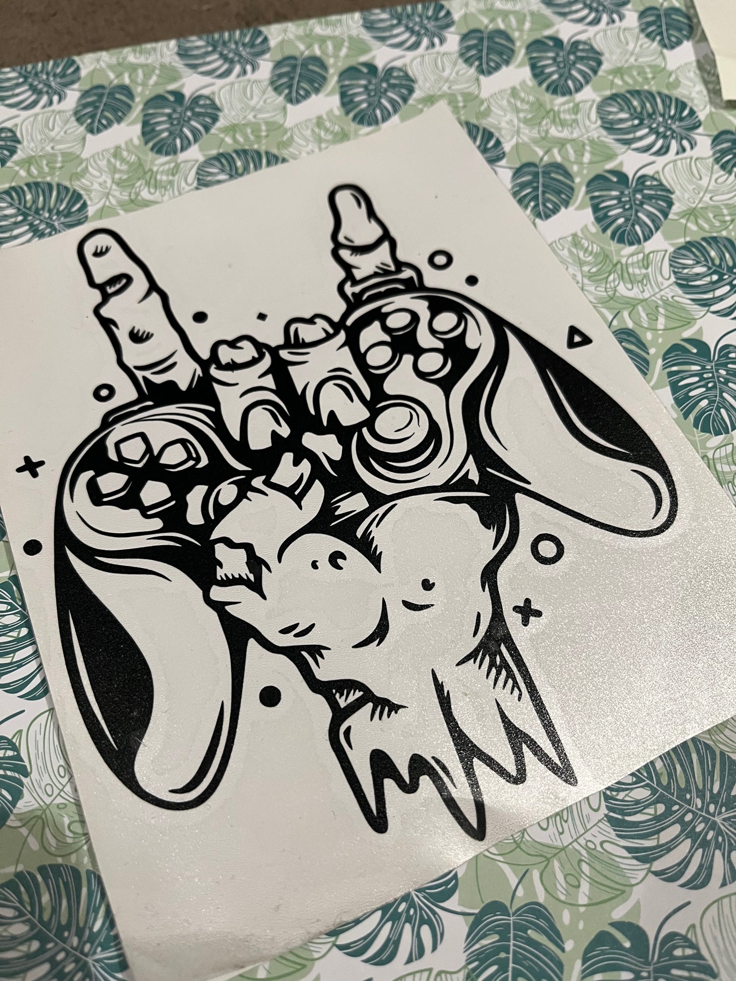 Zombie Gamer Decal