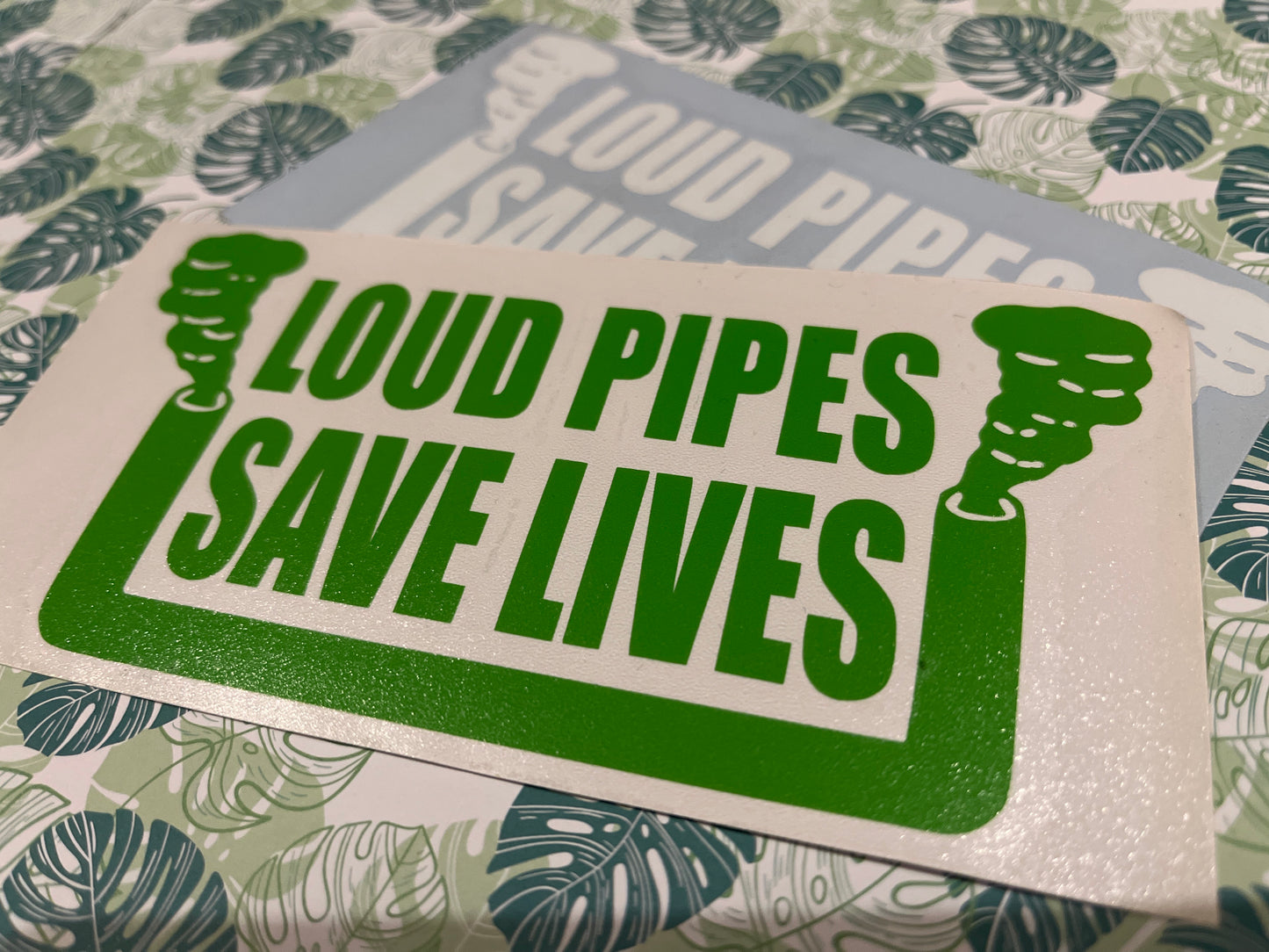 Loud Pipes Save Lives