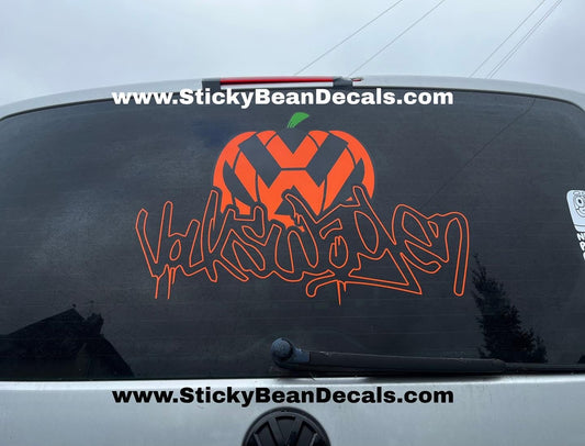 Halloween Volkswagen graphics