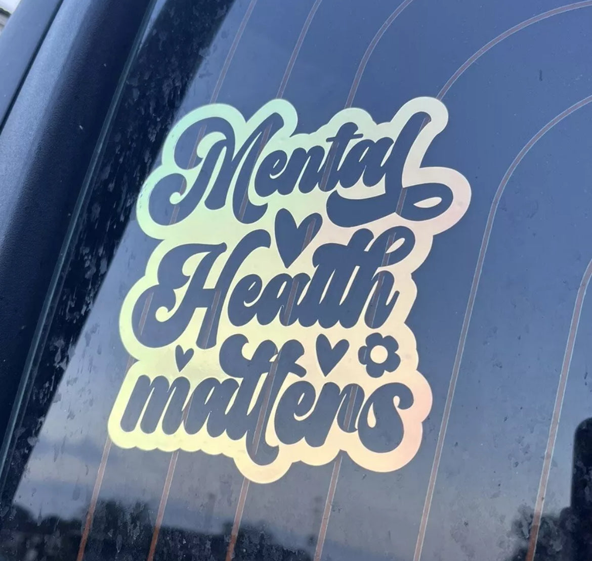 Mental Health Matters Decal