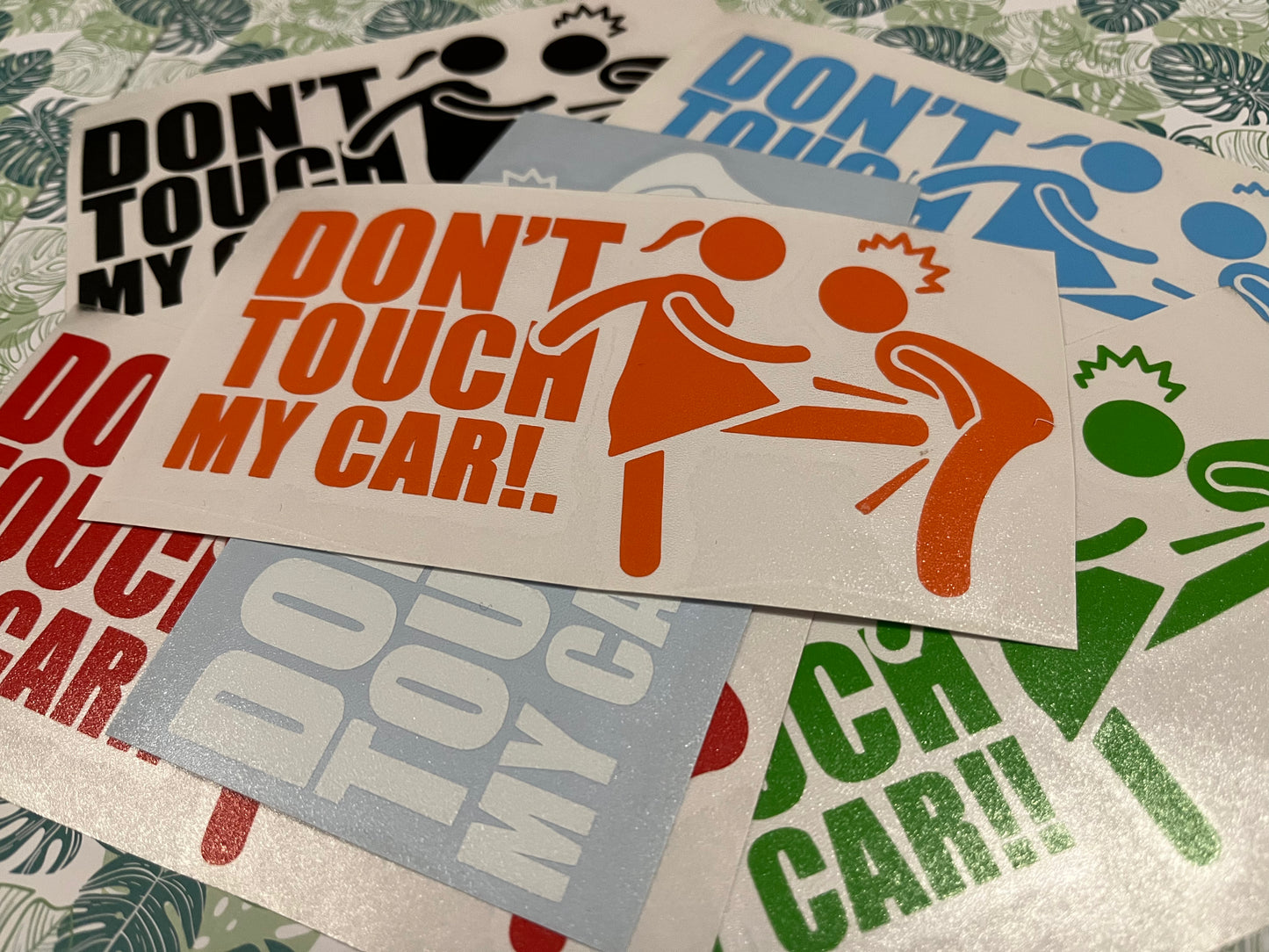 Don’t touch my car funny decal